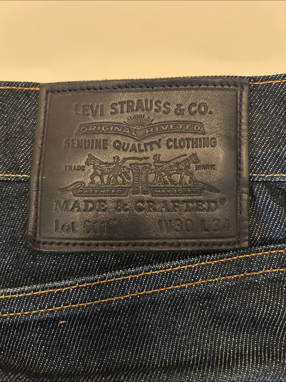 Levi's 511 Made and Crafted - Made in Japan Selvedge Jeans